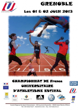 Tous les résultats du championnat de France U. d’athlétisme